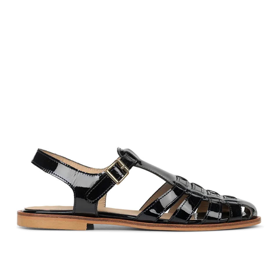 Angulus klassisk Fisherman sandal lædersandal tunitsål