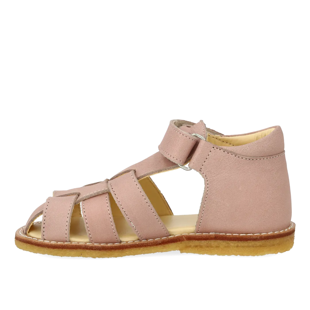 Angulus Begynder sandal med velcrolukning børnesandal læder