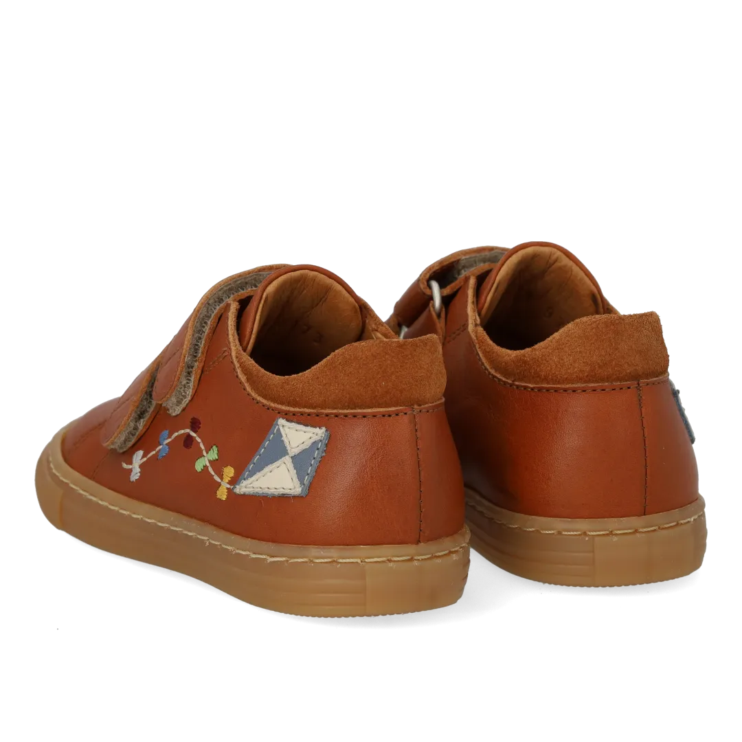 Angulus Sneaker med drage begyndersko velcro