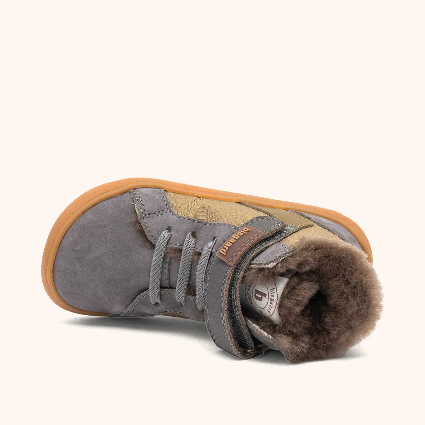 Bisgaard Barefoot Rafael barfodssko lam grey 24-36