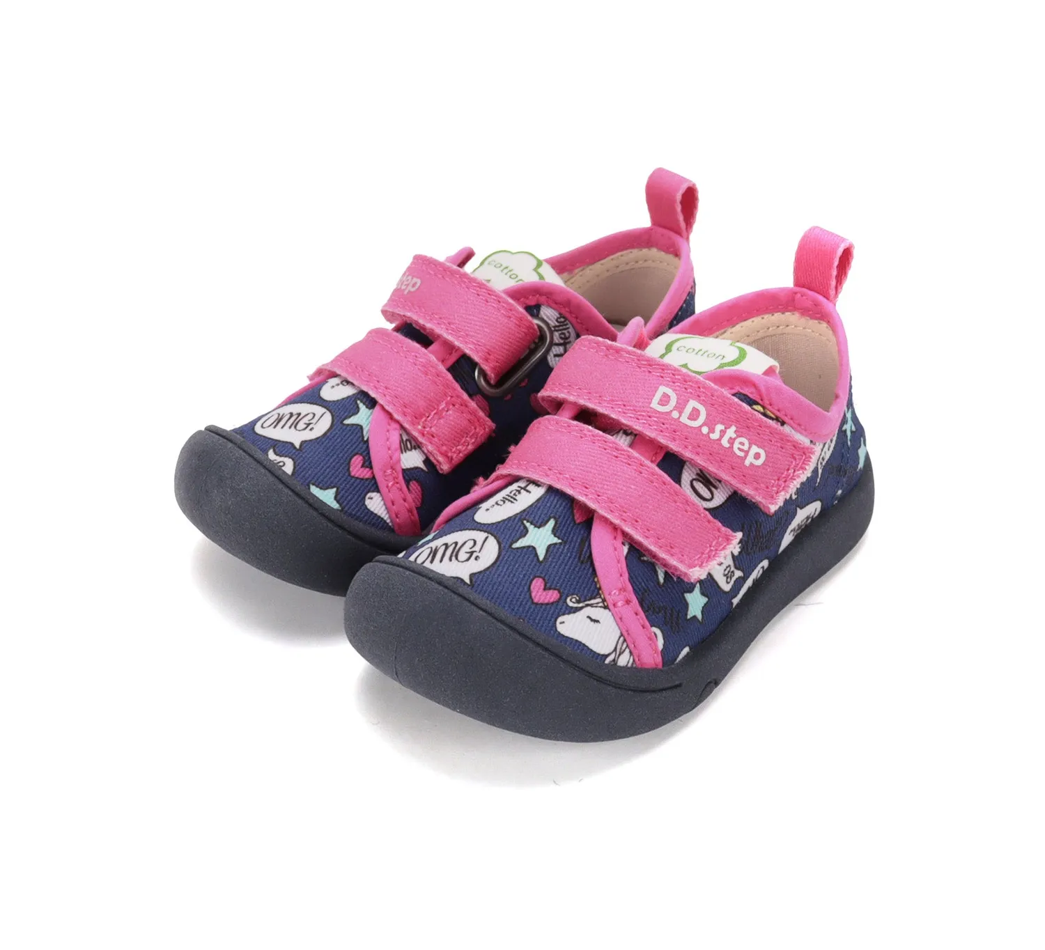 DD Step C100-62741A lærredssko pige lette