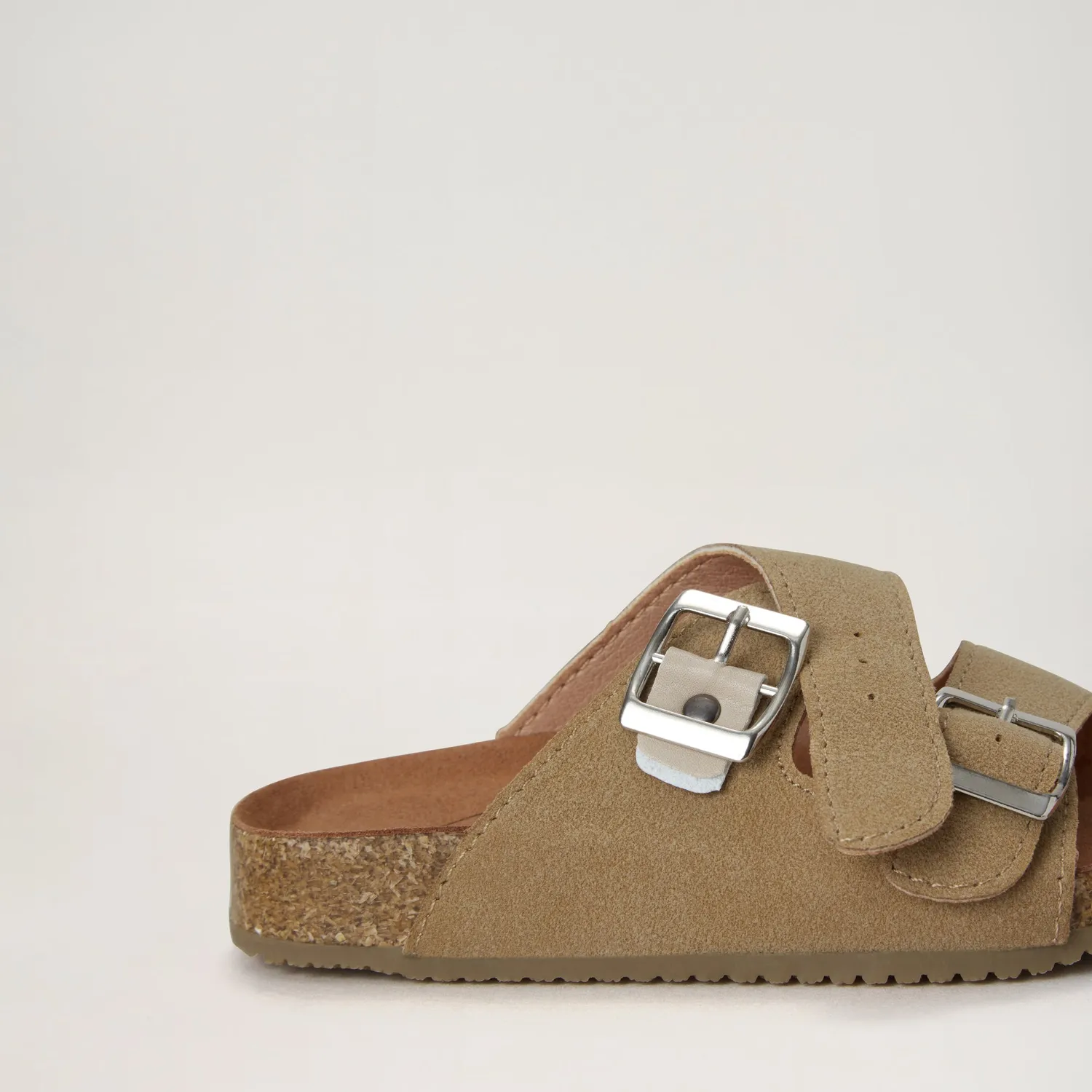 BabyMocs Sunny barfodssandal beige vegansk
