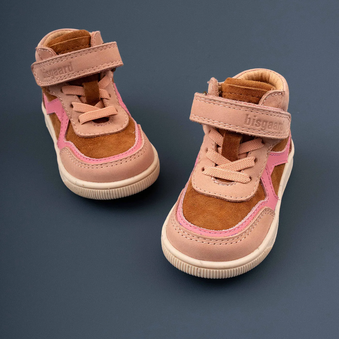 Bisgaard Jagger sneaker rose læder skridsikker