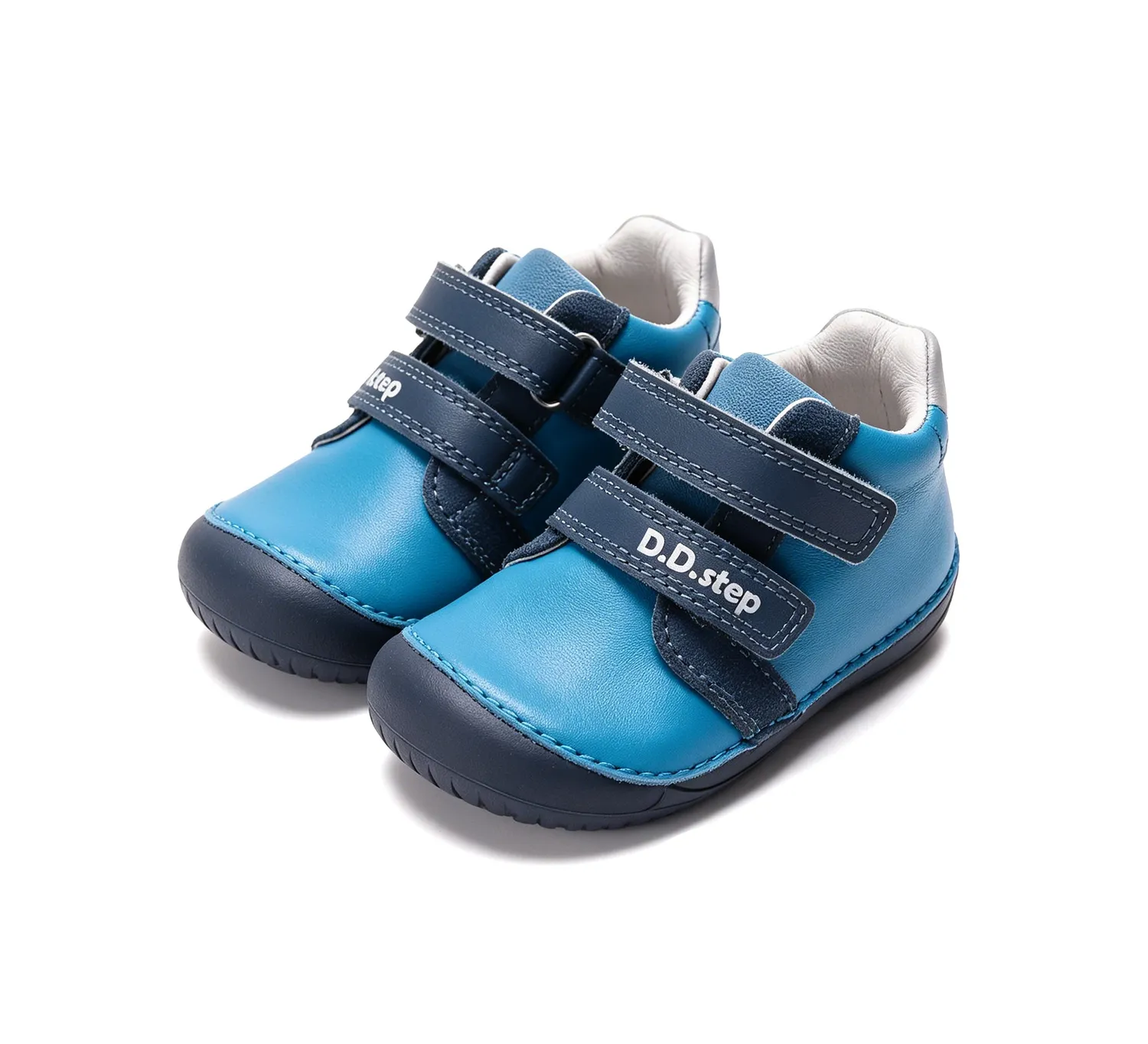 DD Step S070-62392B barfodssko til drenge bred tåboks