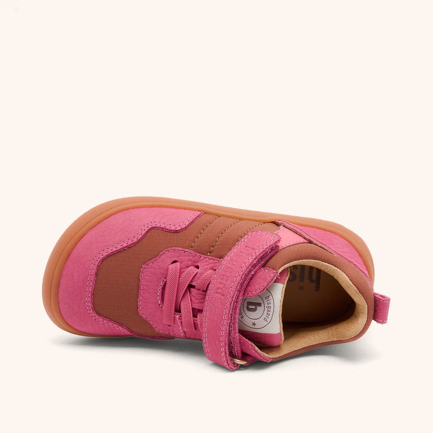 Bisgaard Baloo barfodssko pink læder