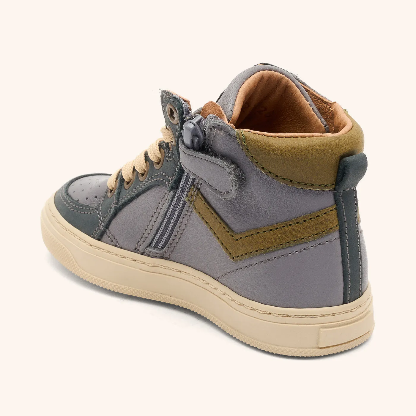 Bisgaard Isak sneaker grey læder