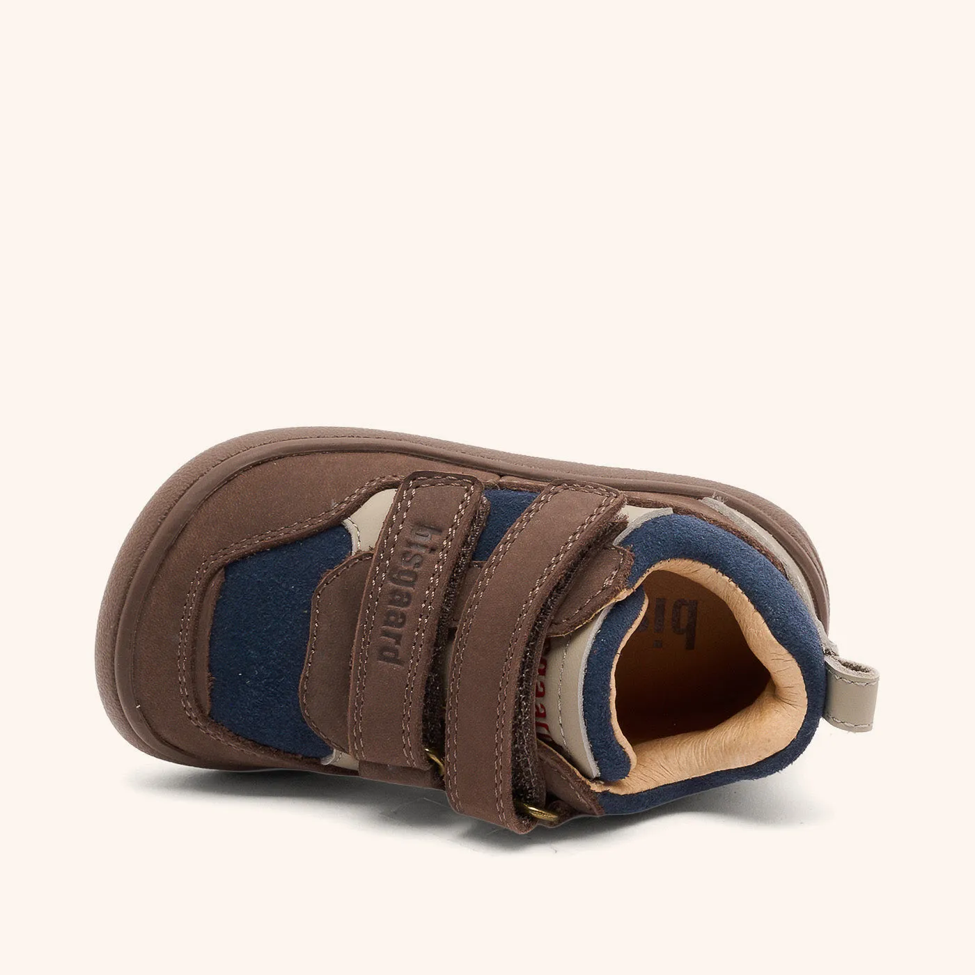 Bisgaard Barefoot Elroy barfodssko dark brown