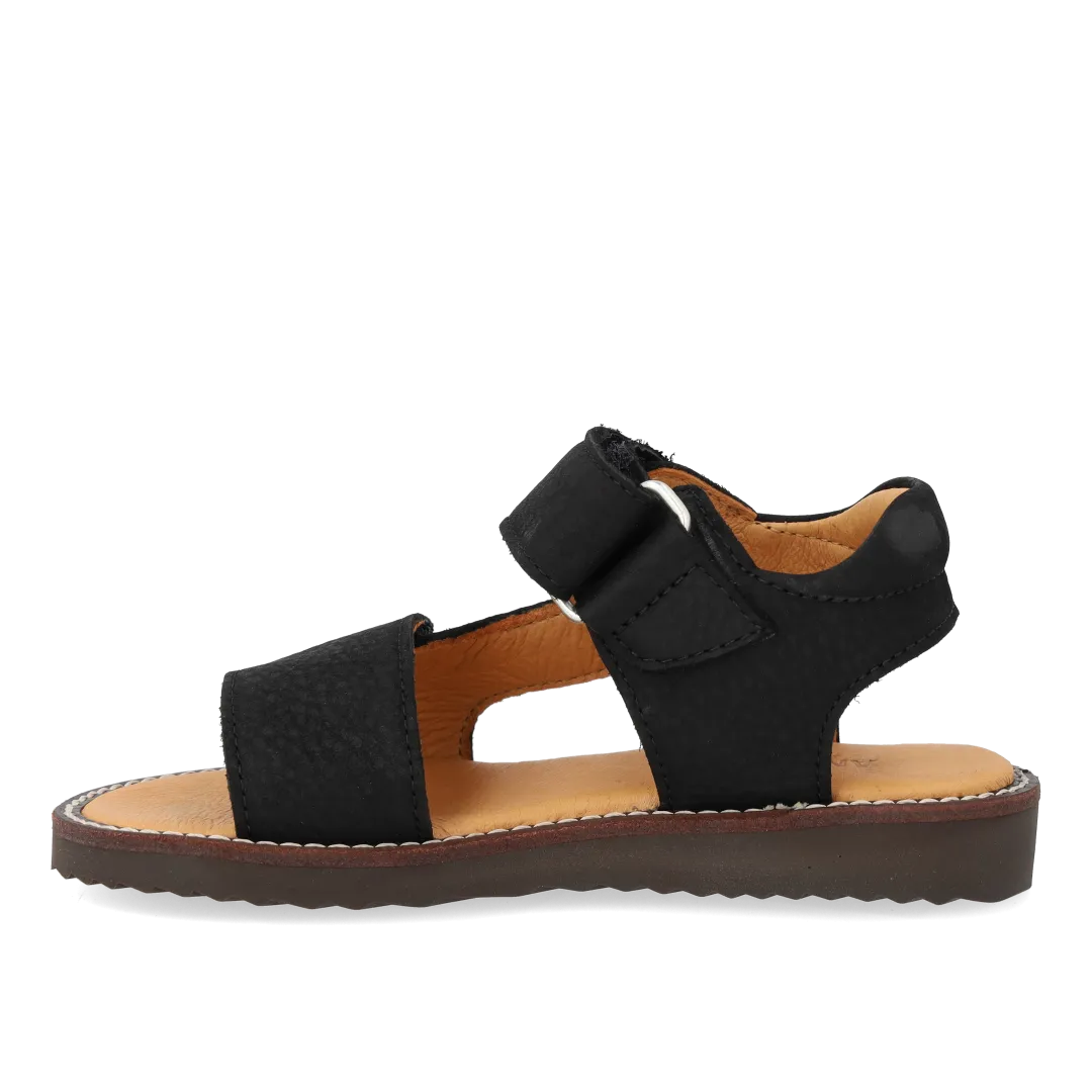 Angulus Sandal åben tå børnesandal 26-31 nubuck