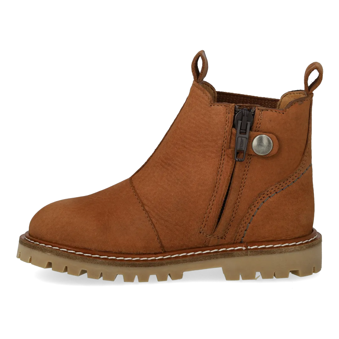 Angulus Chunky Chelsea børnestøvle nubuck vandtæt TEX