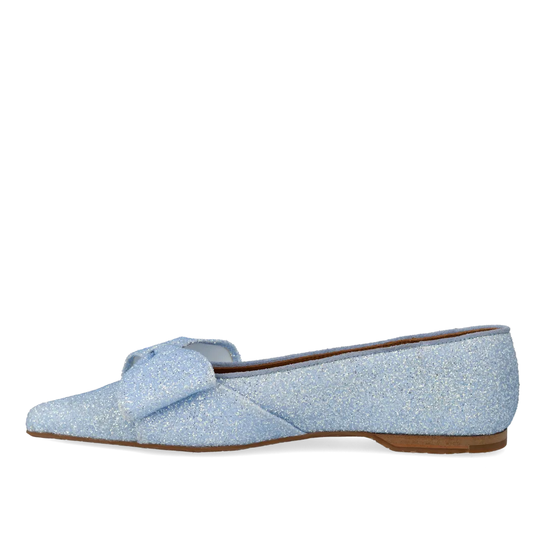Angulus Sløjfeballerina i funklende glitter ballerina glitter