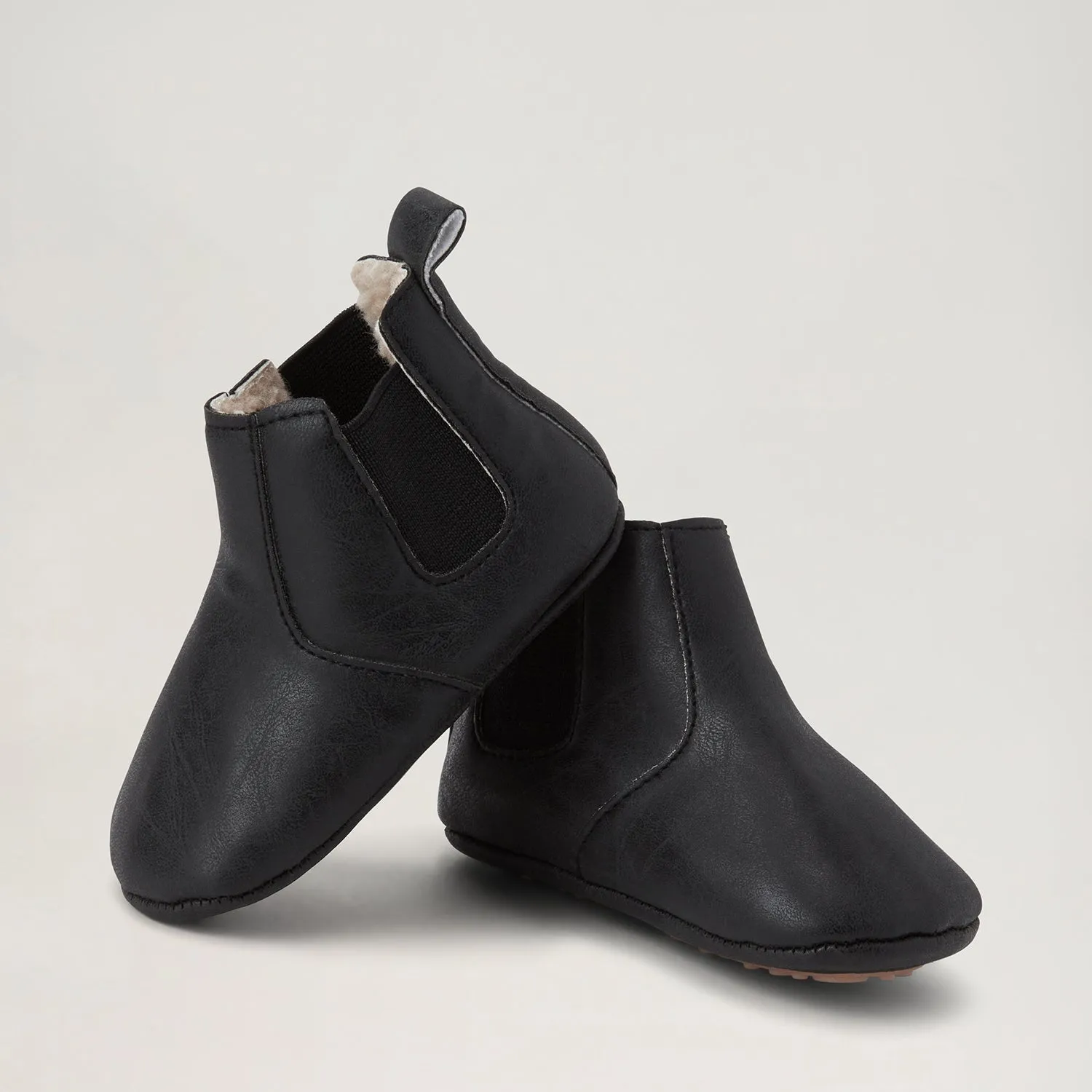 BabyMocs Little Wonderland barfodsstøvle brun foret