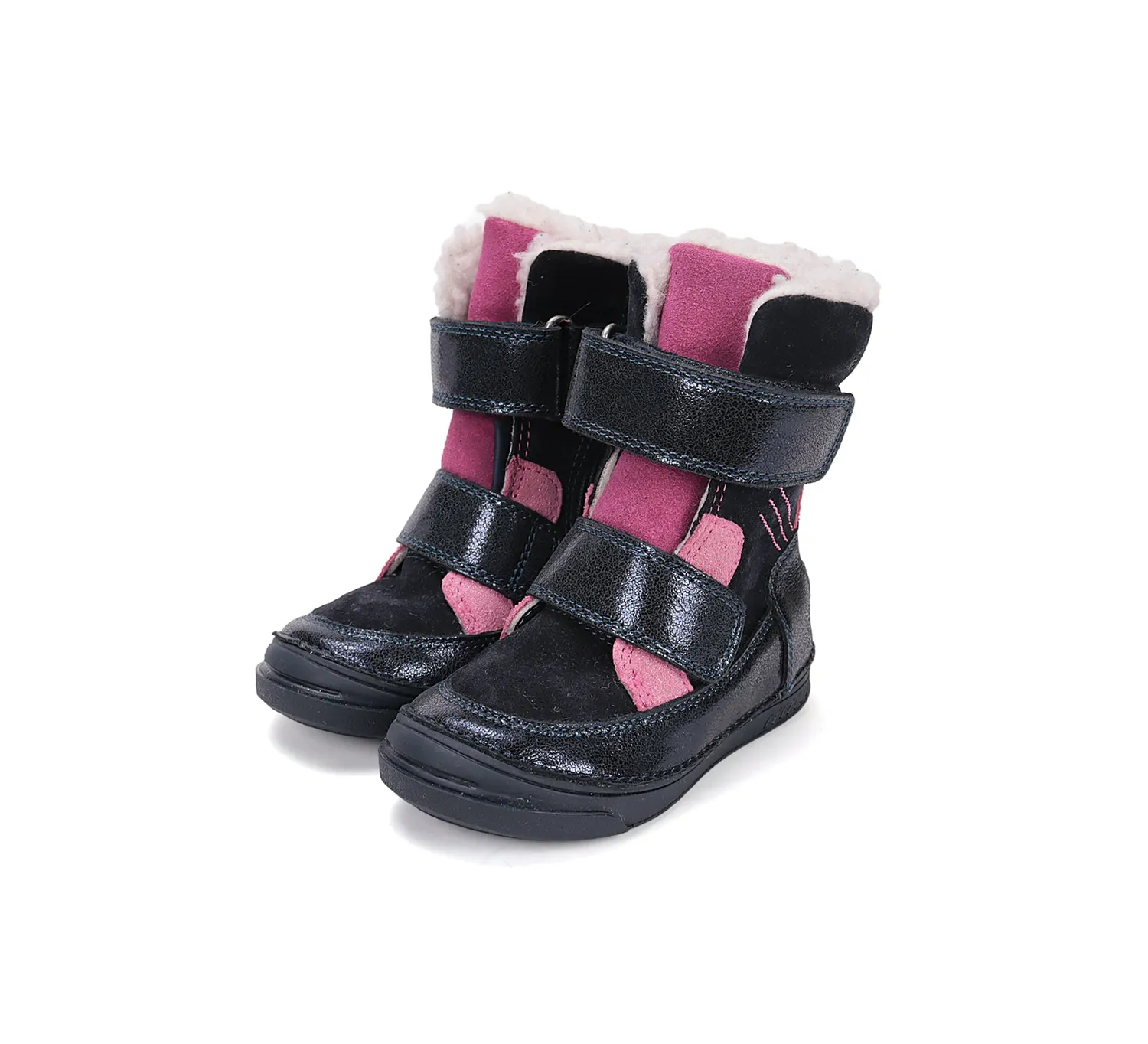 DD Step W040-52145B vinterstøvler pige – varm
