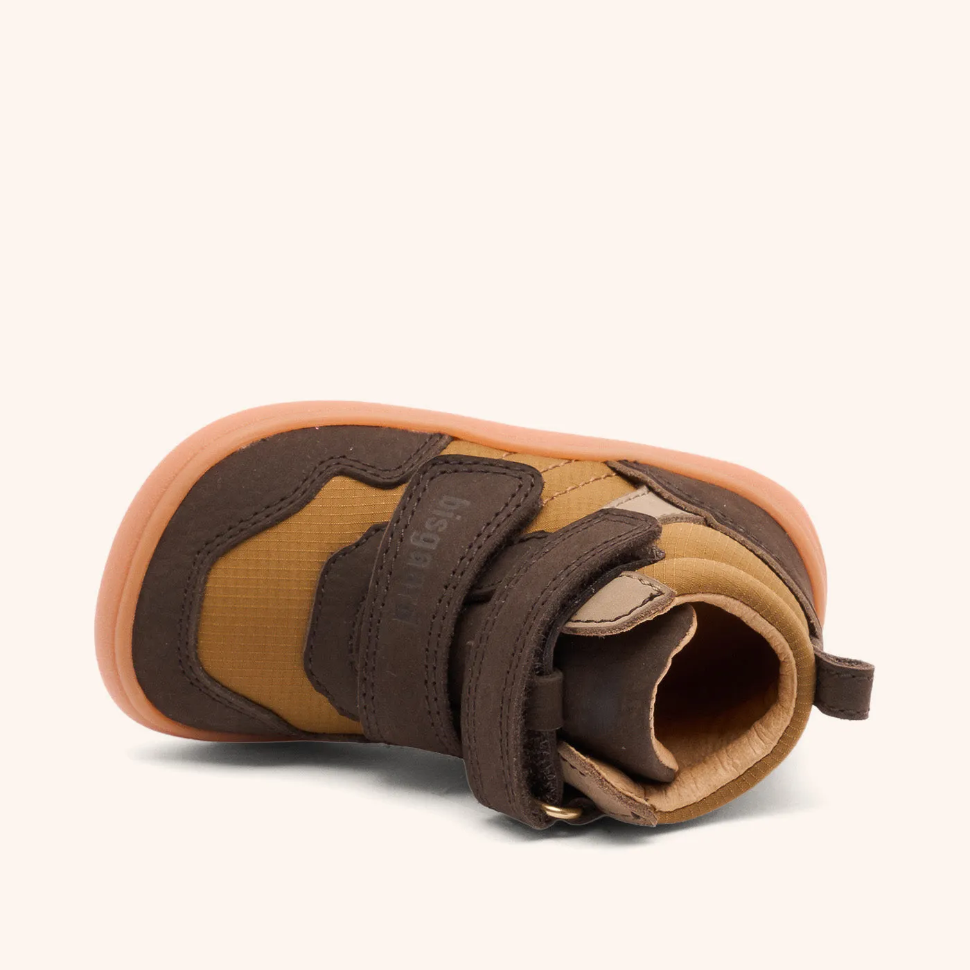 Bisgaard Becky barfodssko dark brown læder
