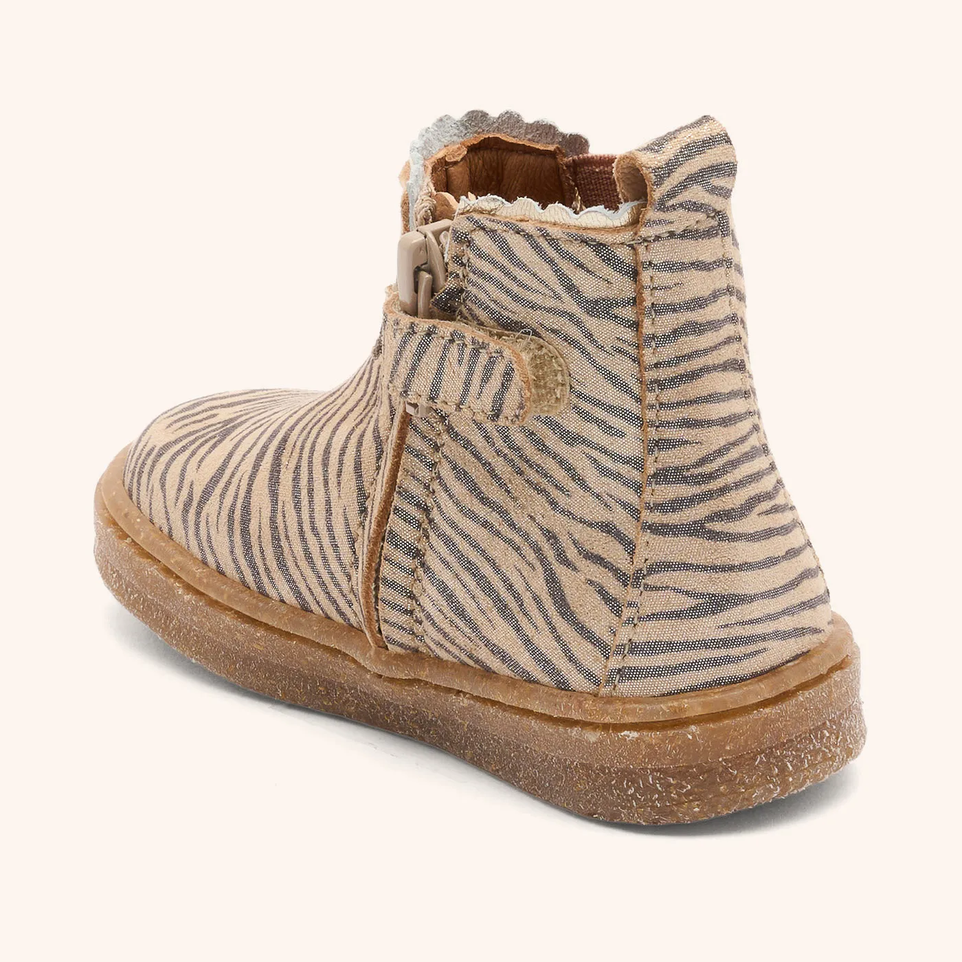 Bisgaard Siggi begyndersko zebra glitter guld