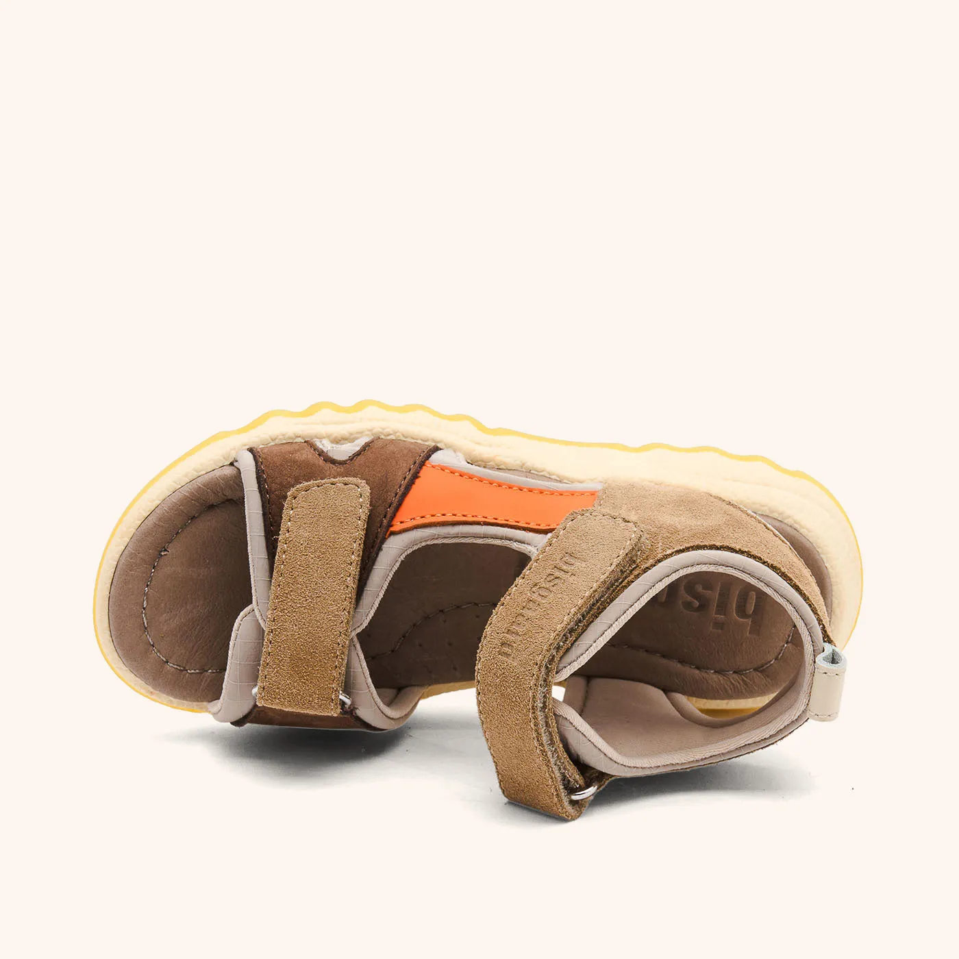 Bisgaard Coco sandal stone læder
