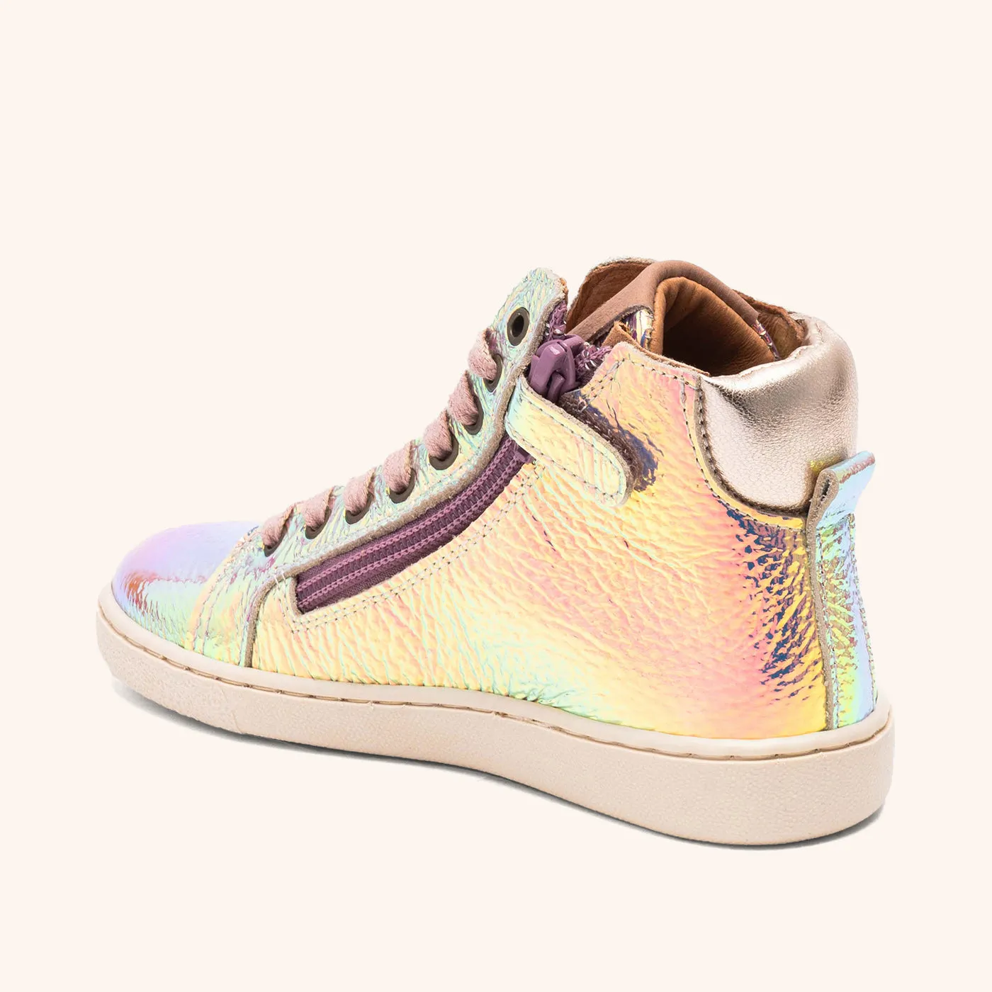 Bisgaard Gaia L sneakers galaxy høje med læder