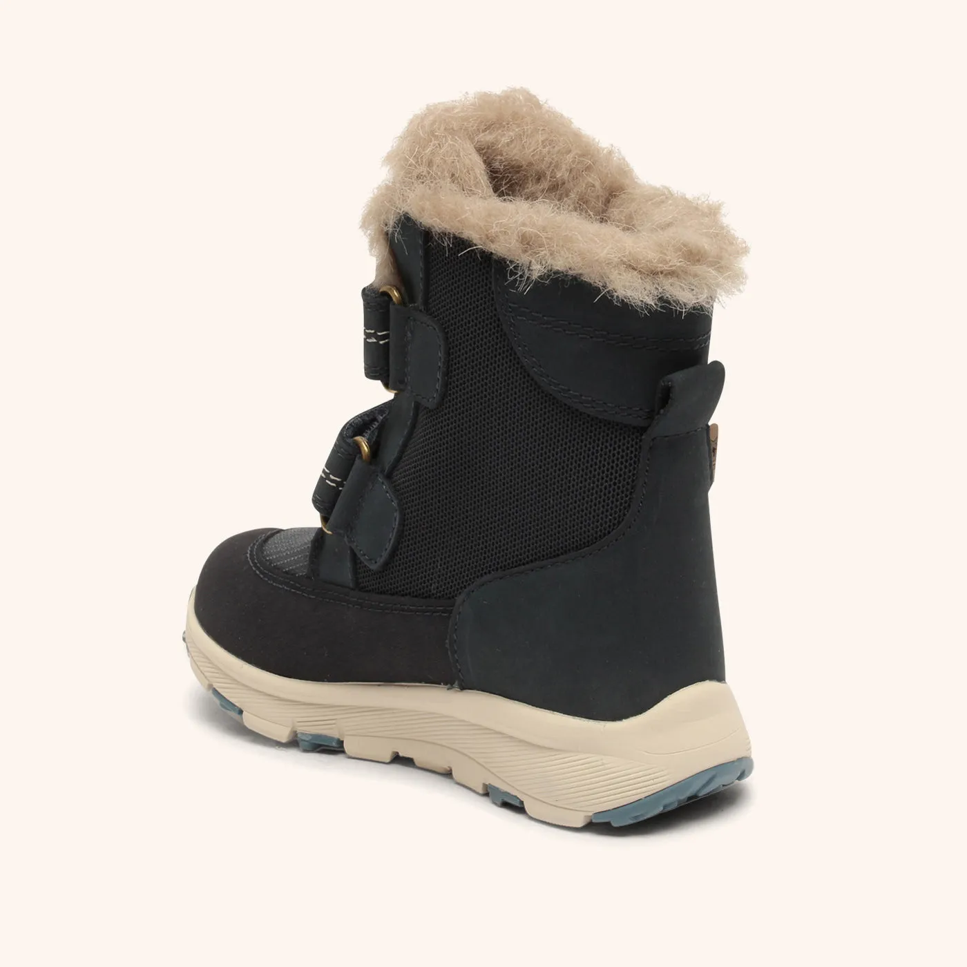 Bisgaard Spencer Tex vinterstøvle navy uld