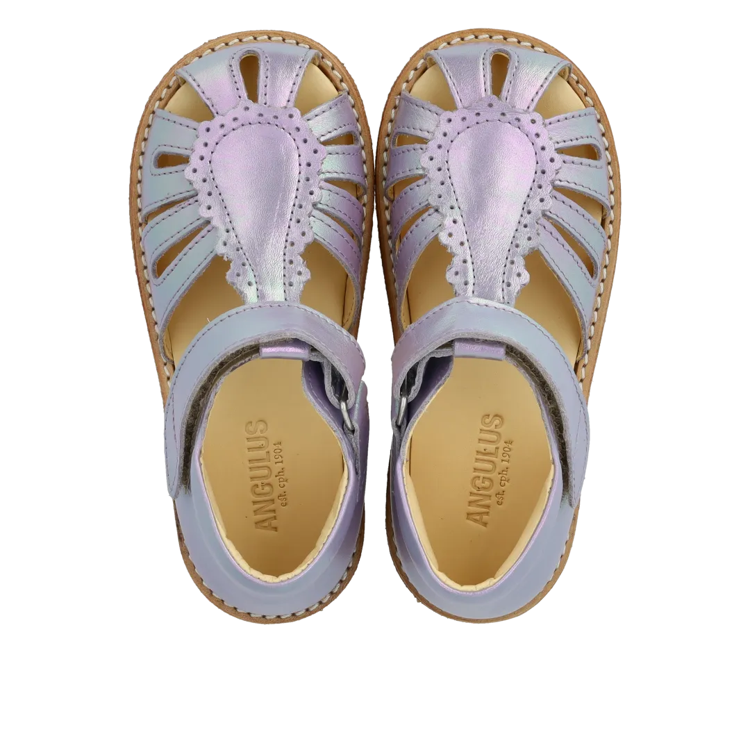 Angulus Begynder sandal velcro dråbe børn
