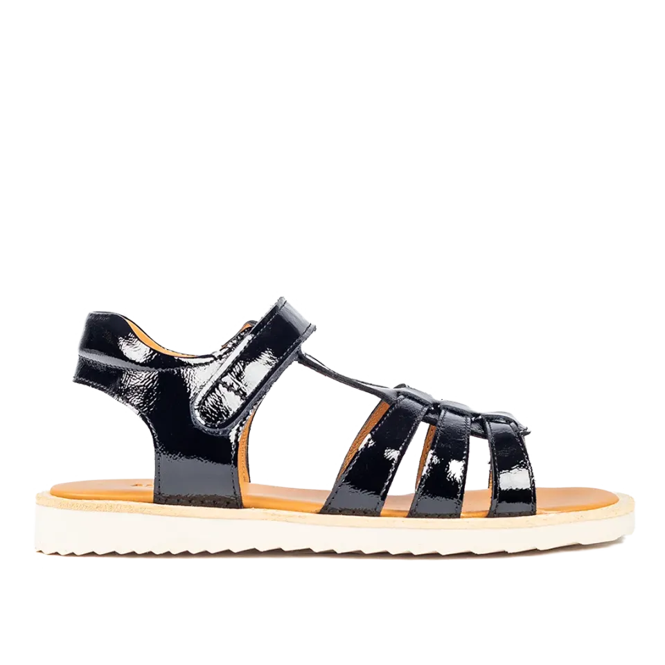 Angulus Sandal børnesandal læder T-rem velcro