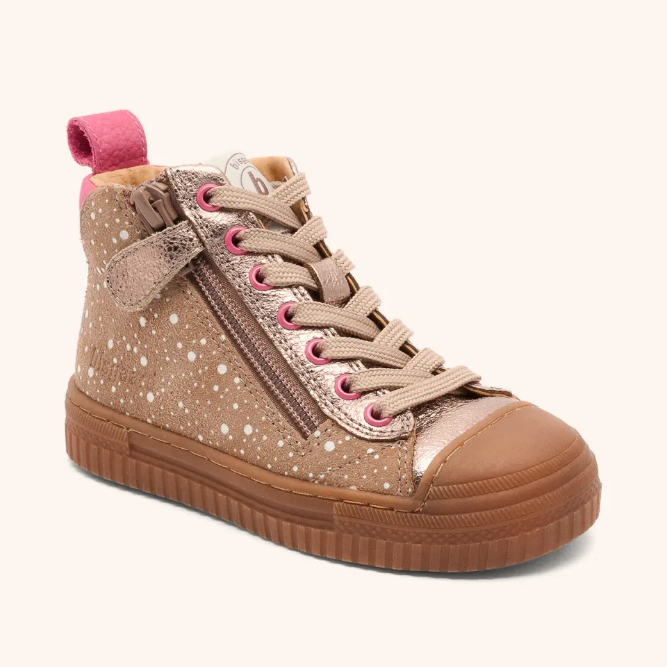 Bisgaard Ryan Snow sneaker høj læder chunky sål