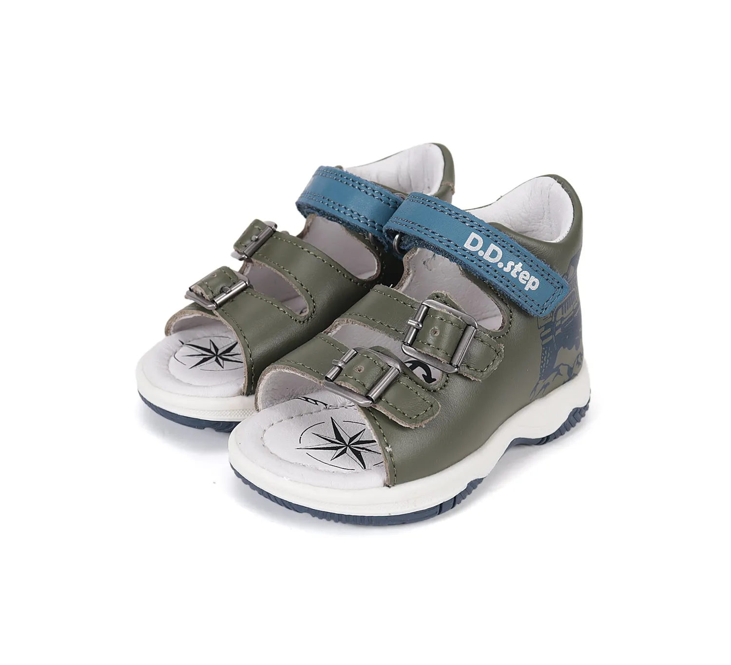 DD Step G103-61700 sandaler dreng bred