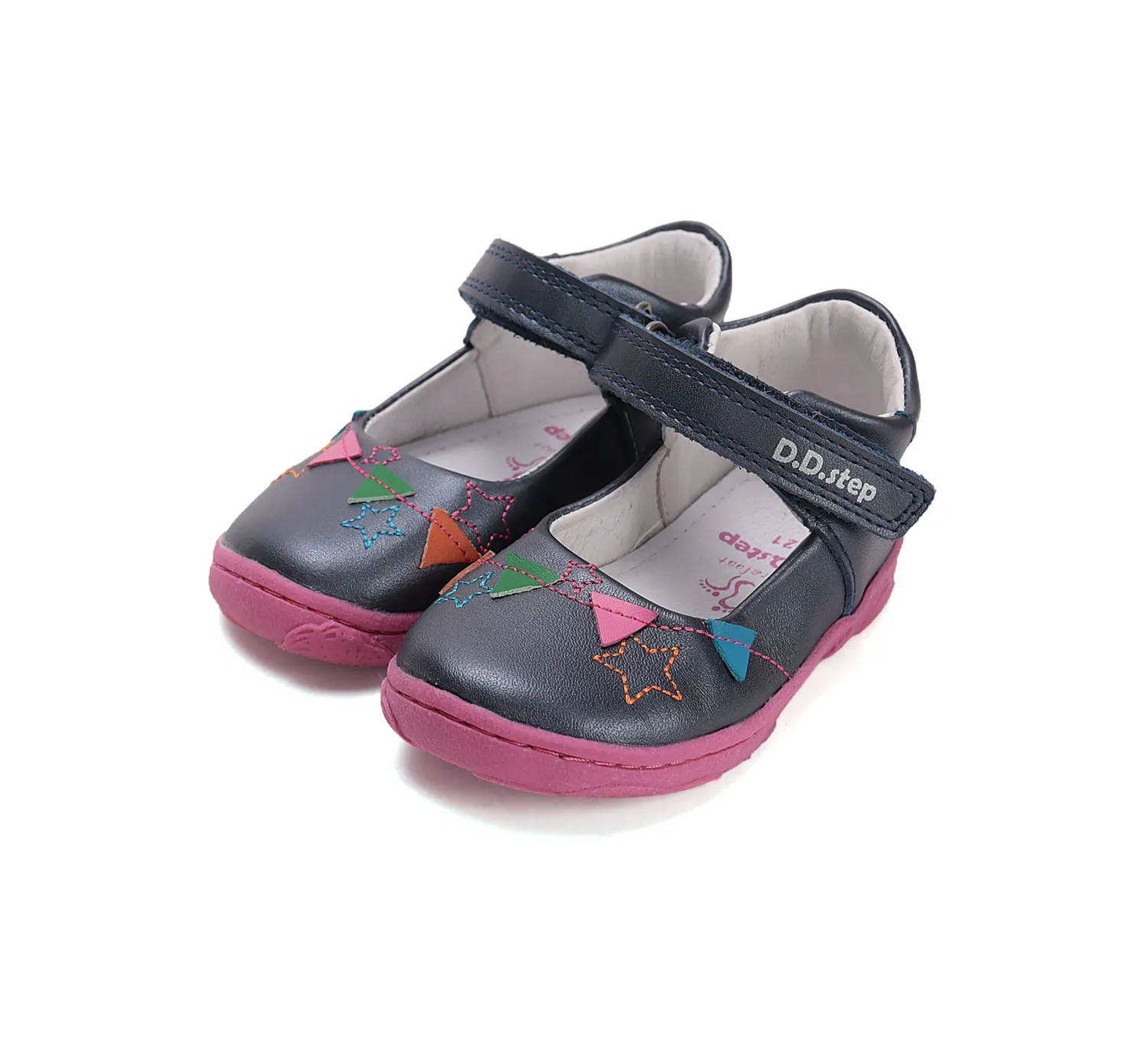 DD Step H077-61951 barfodssandal til pige bred