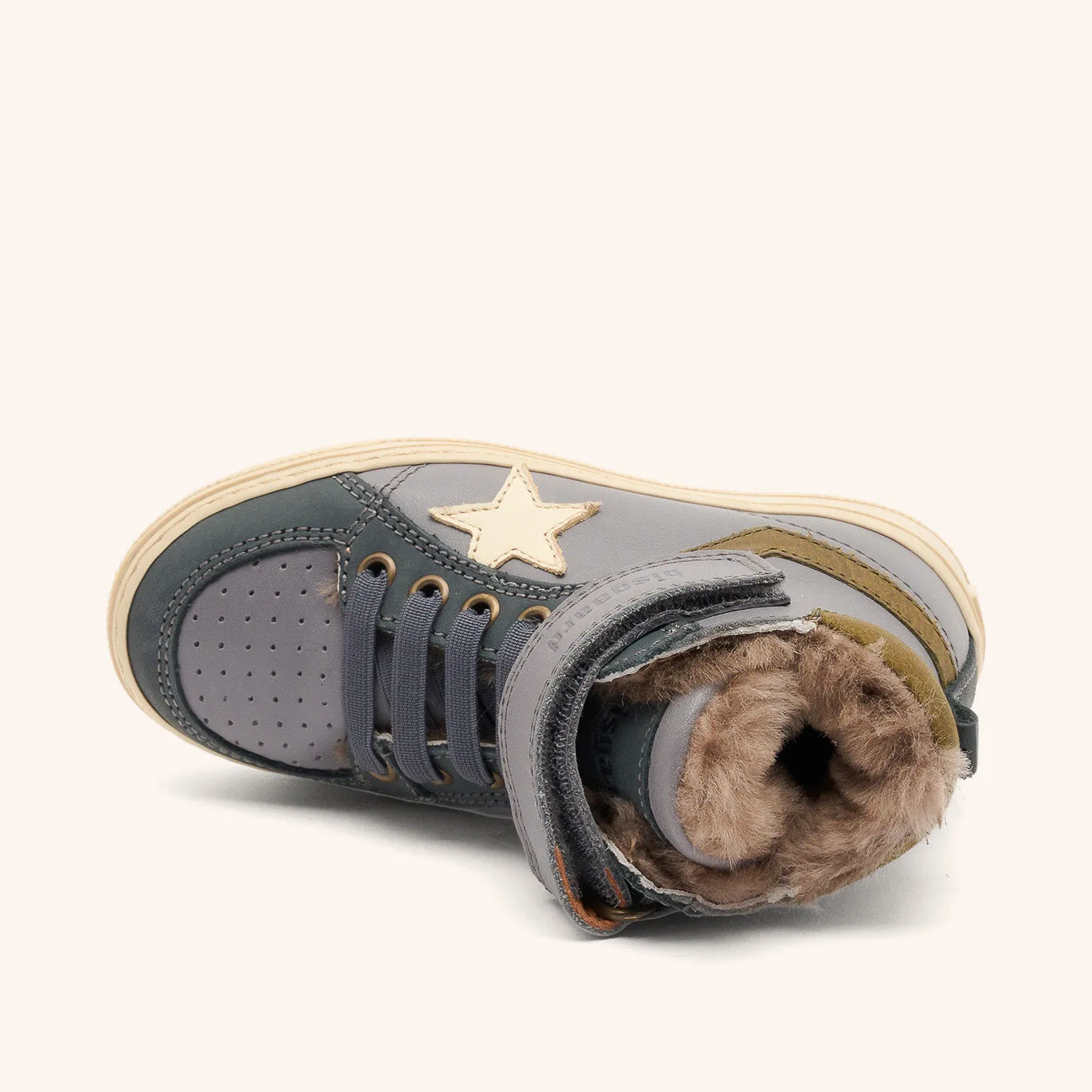 Bisgaard Isak Lamb sneakers grey læder