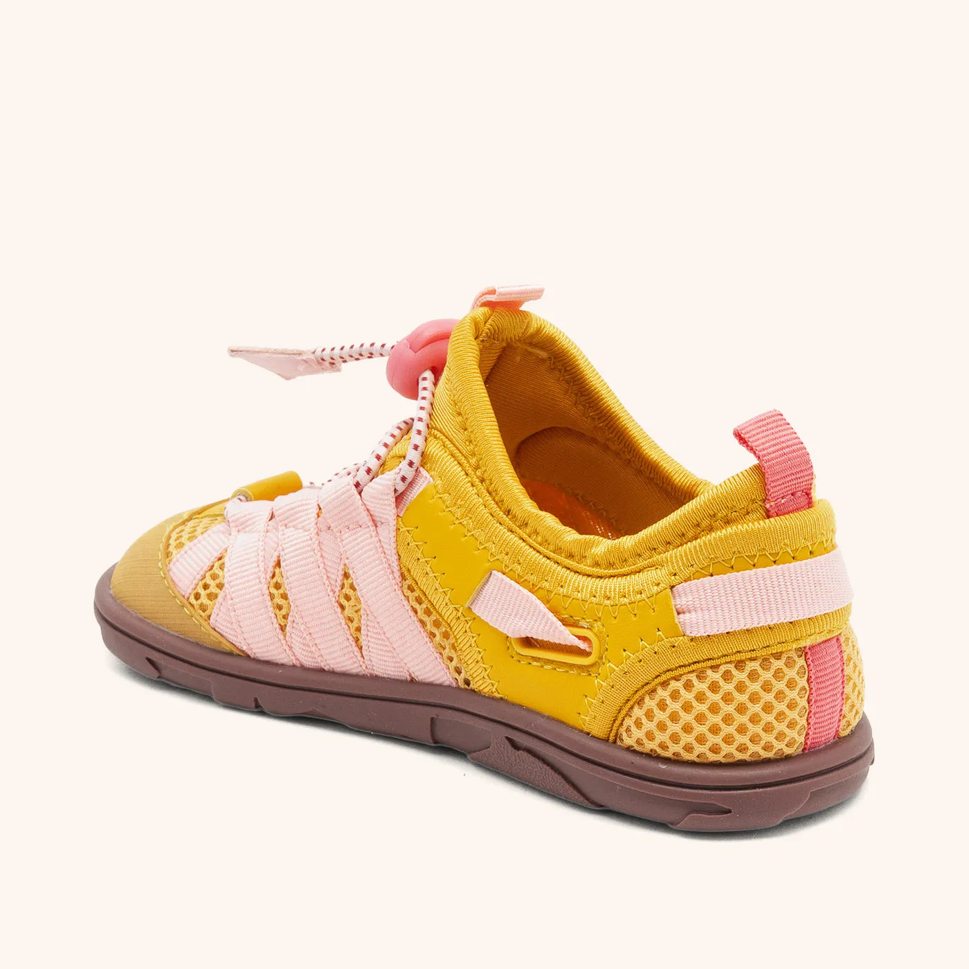 Bisgaard Barefoot Ivy barfodssko lemon bred tåboks