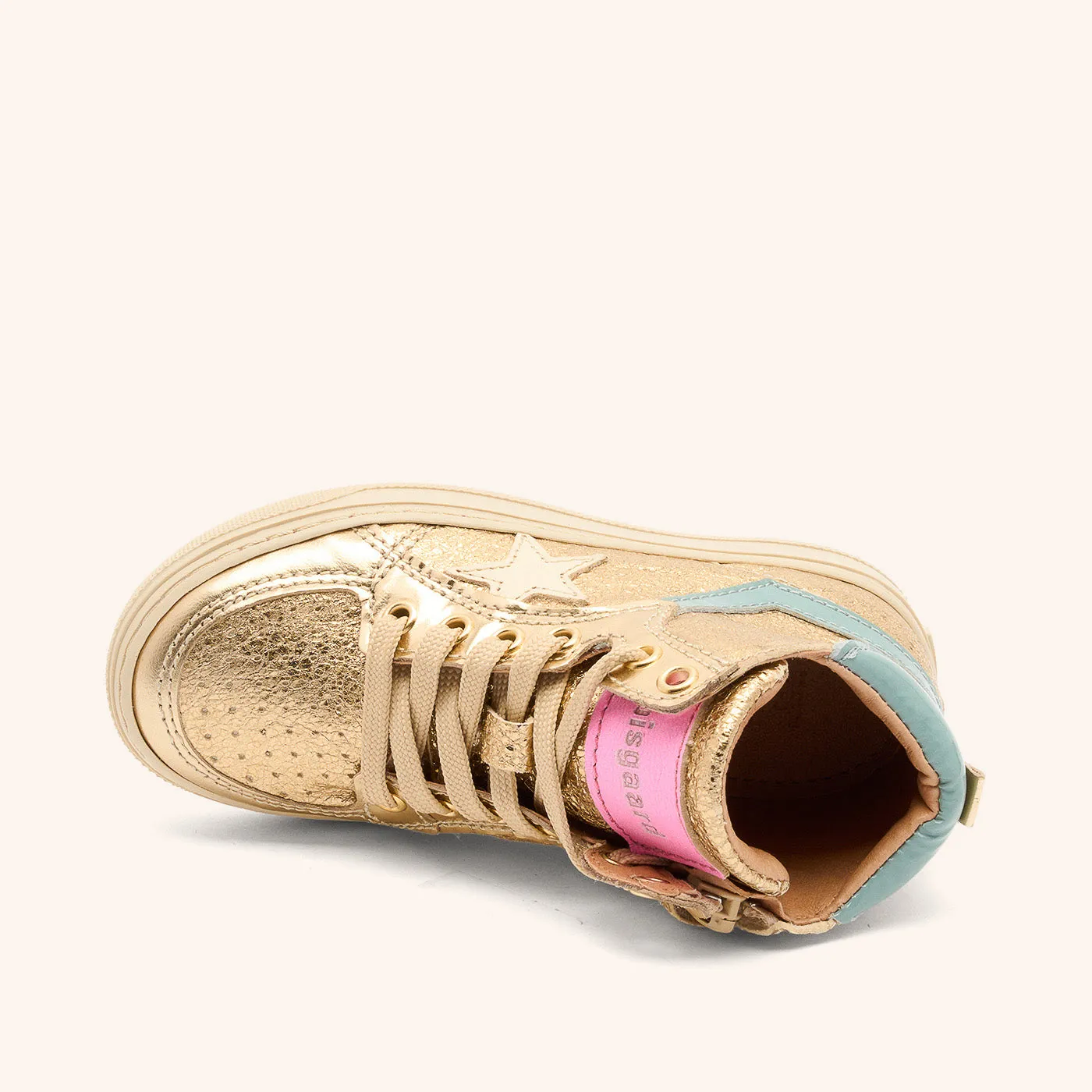 Bisgaard Isak sneakers guld åndbar til børn
