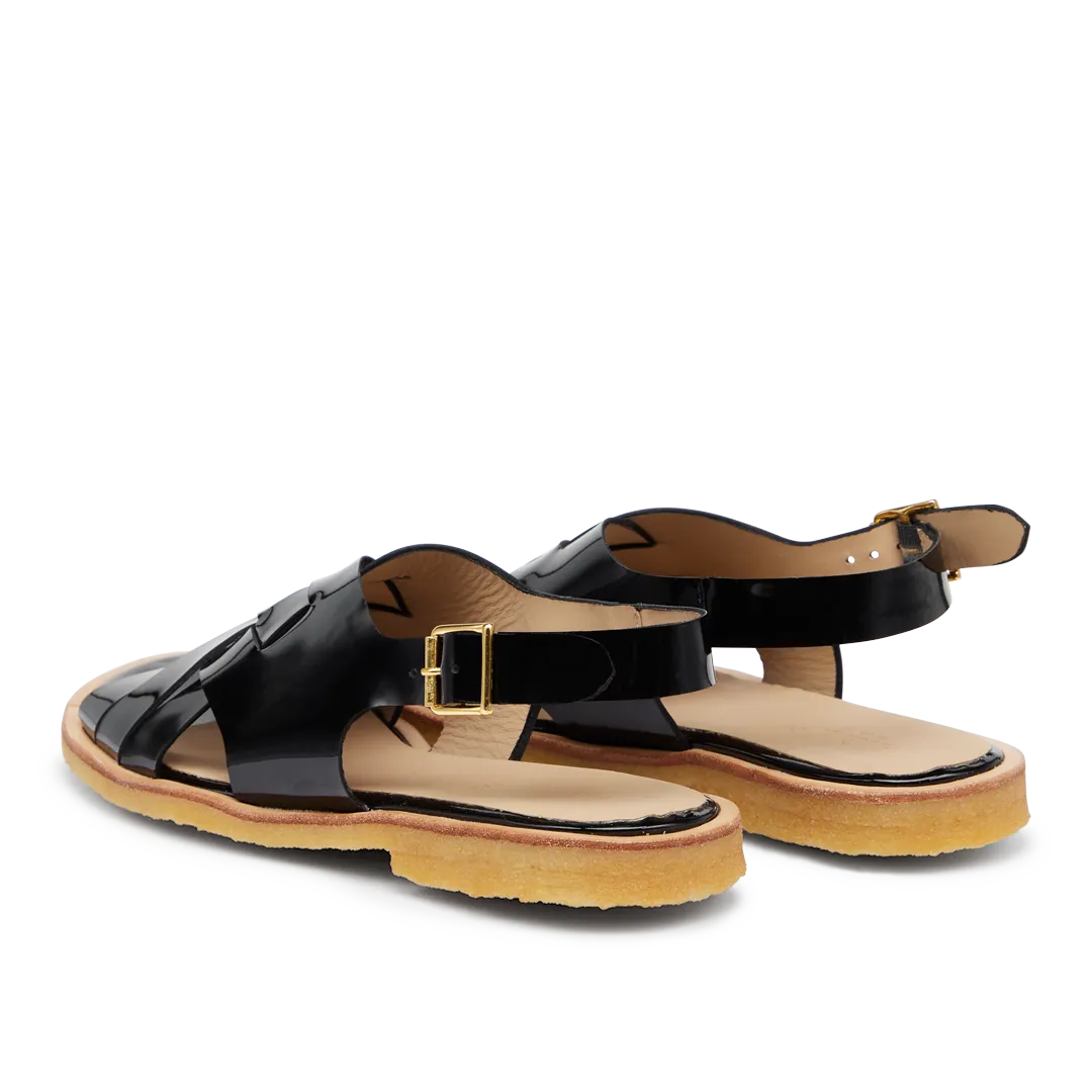 Angulus Fletsandal sandal dame læder justerbar