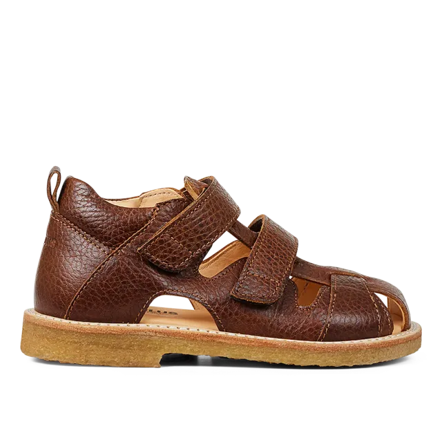 Angulus Sandal Velcro børnesandal læder