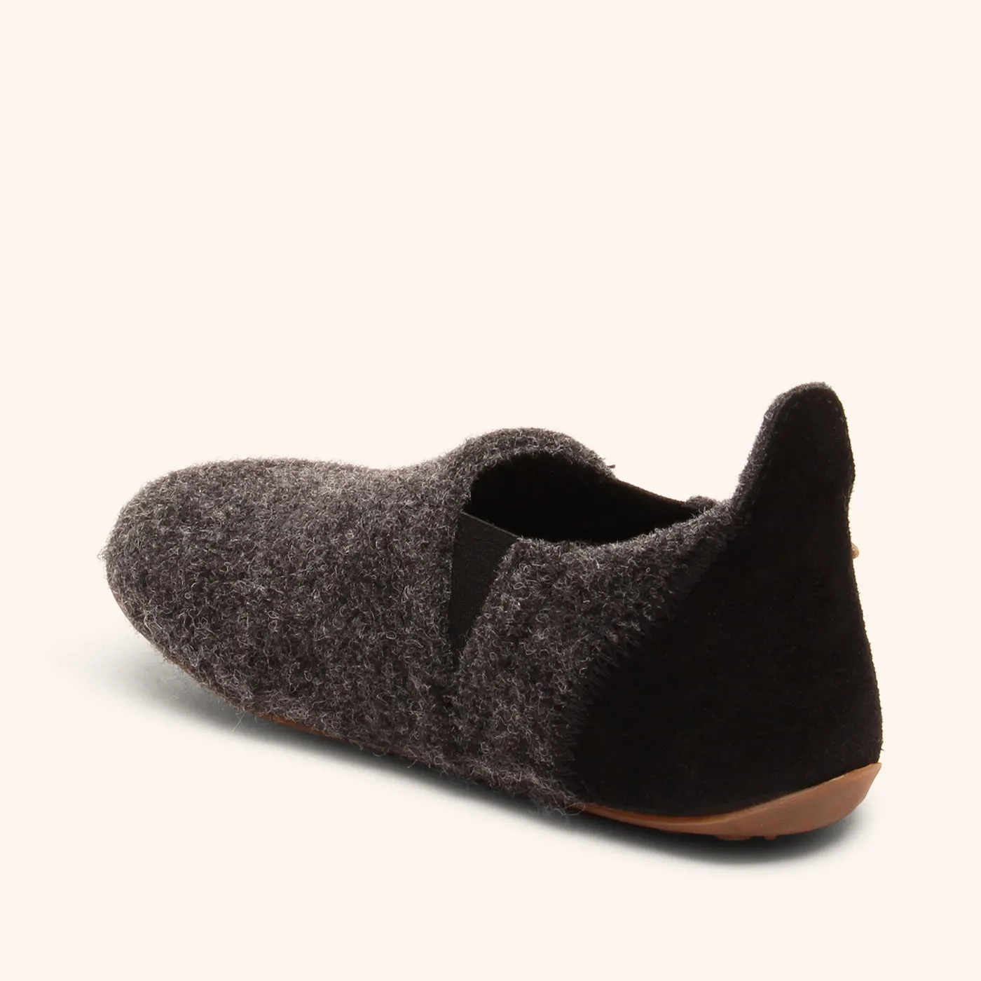 Bisgaard Sailor Wool hjemmesko antrachite uld
