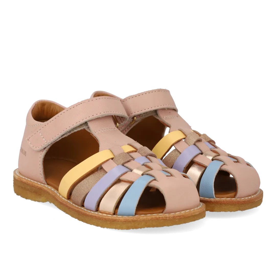 Angulus Colourblock fletsandal sandal børn rummelig