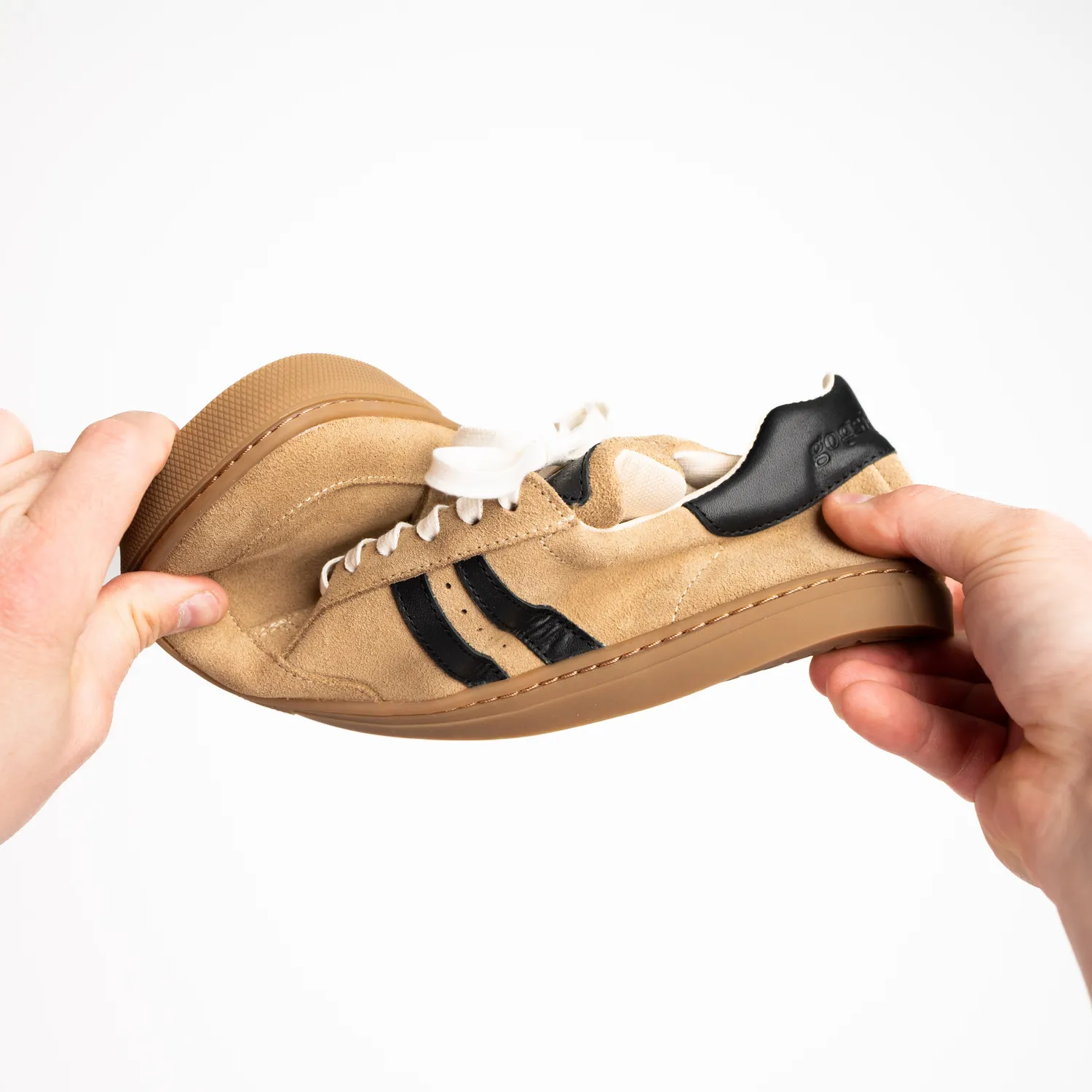 Gogsig Luca sneakers latte ruskind