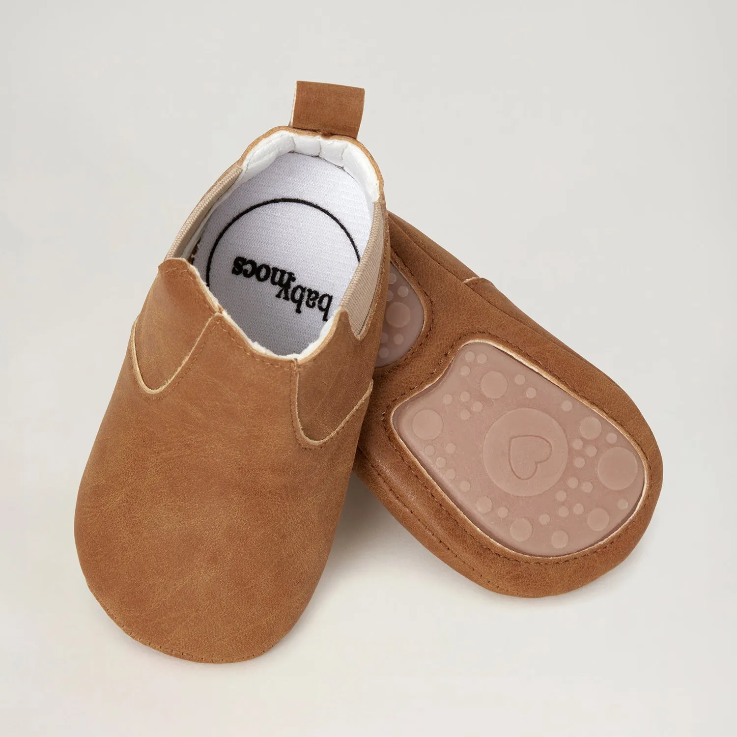 BabyMocs Little Wonderland støvle brun barfodsål