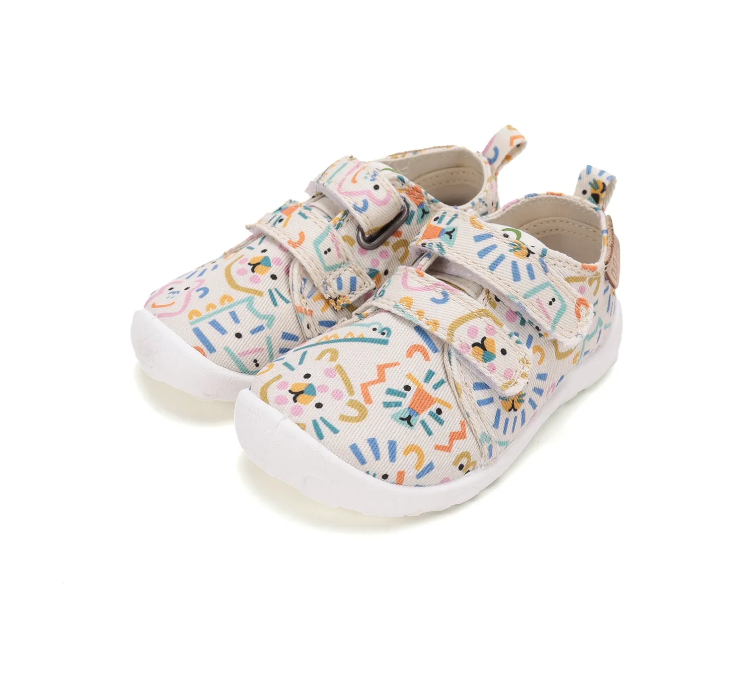 DD Step C086-62847 barfodssko lærred pige smal