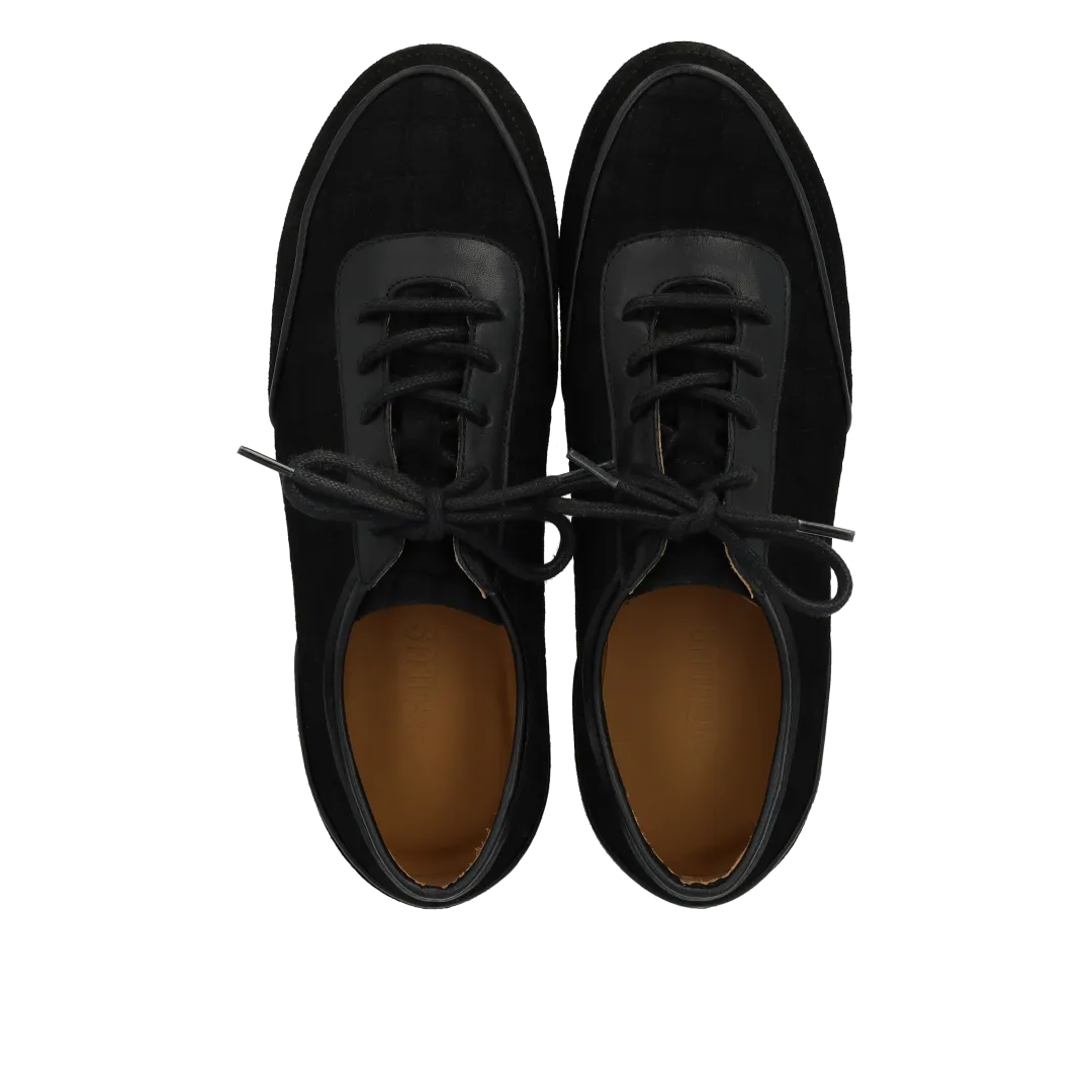 Angulus Sneaker damesneaker ruskind snøre