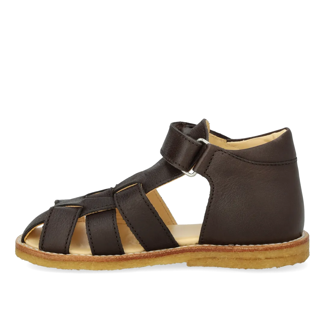 Angulus Begynder Fisherman sandal baby læder velcro