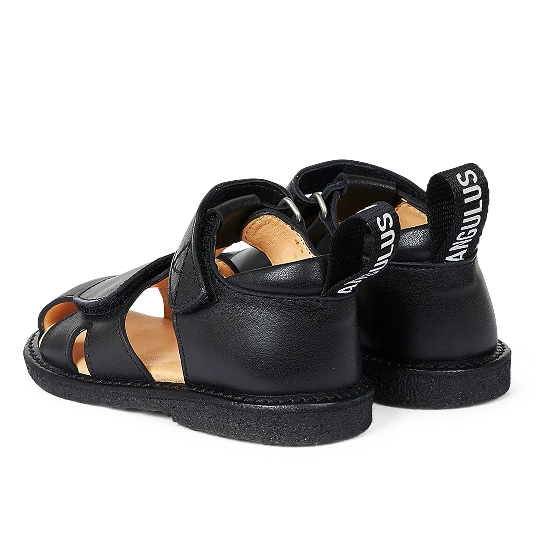 Angulus Begynder sandal logobånd velcro baby bred