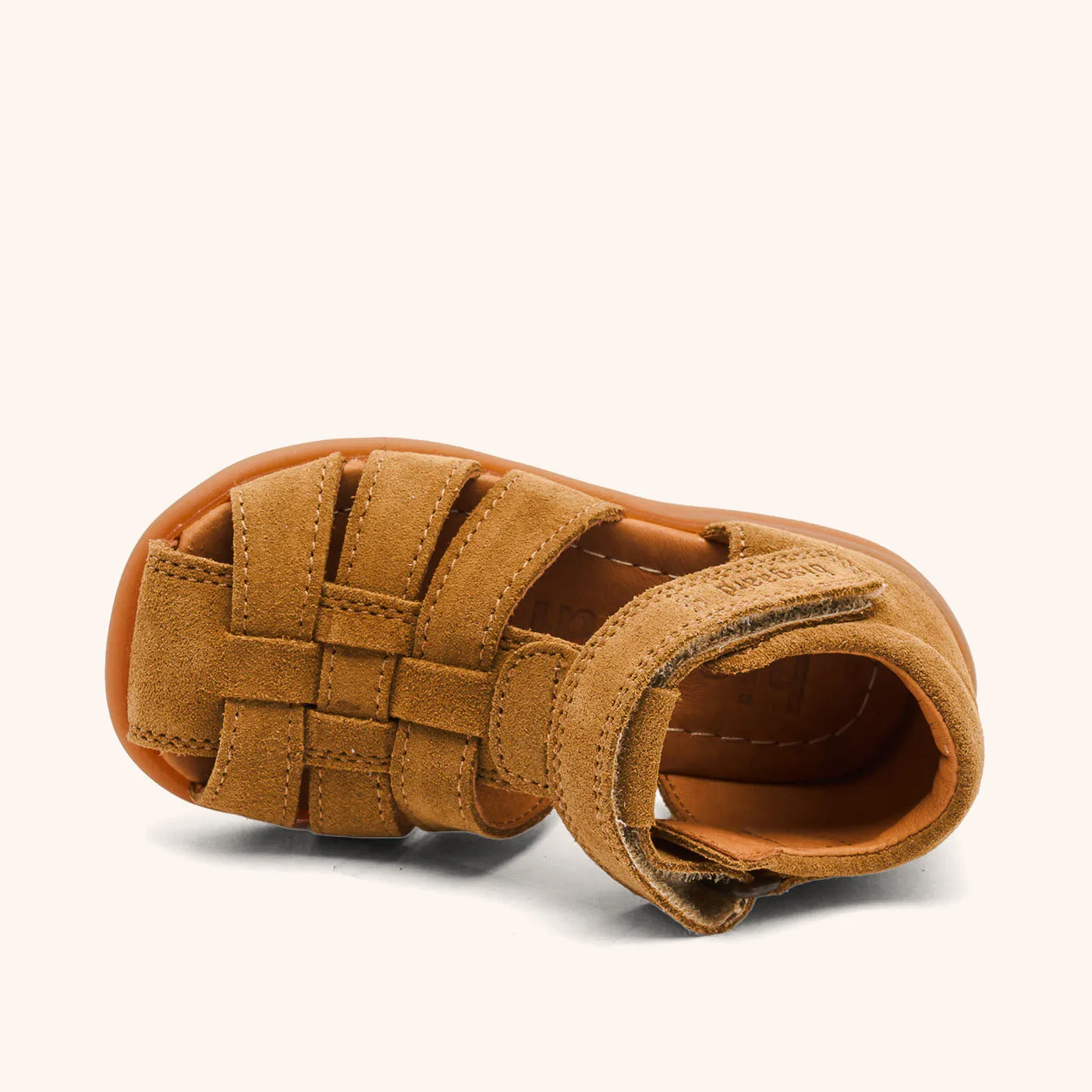 Bisgaard Carly sandal cacao lukket læder
