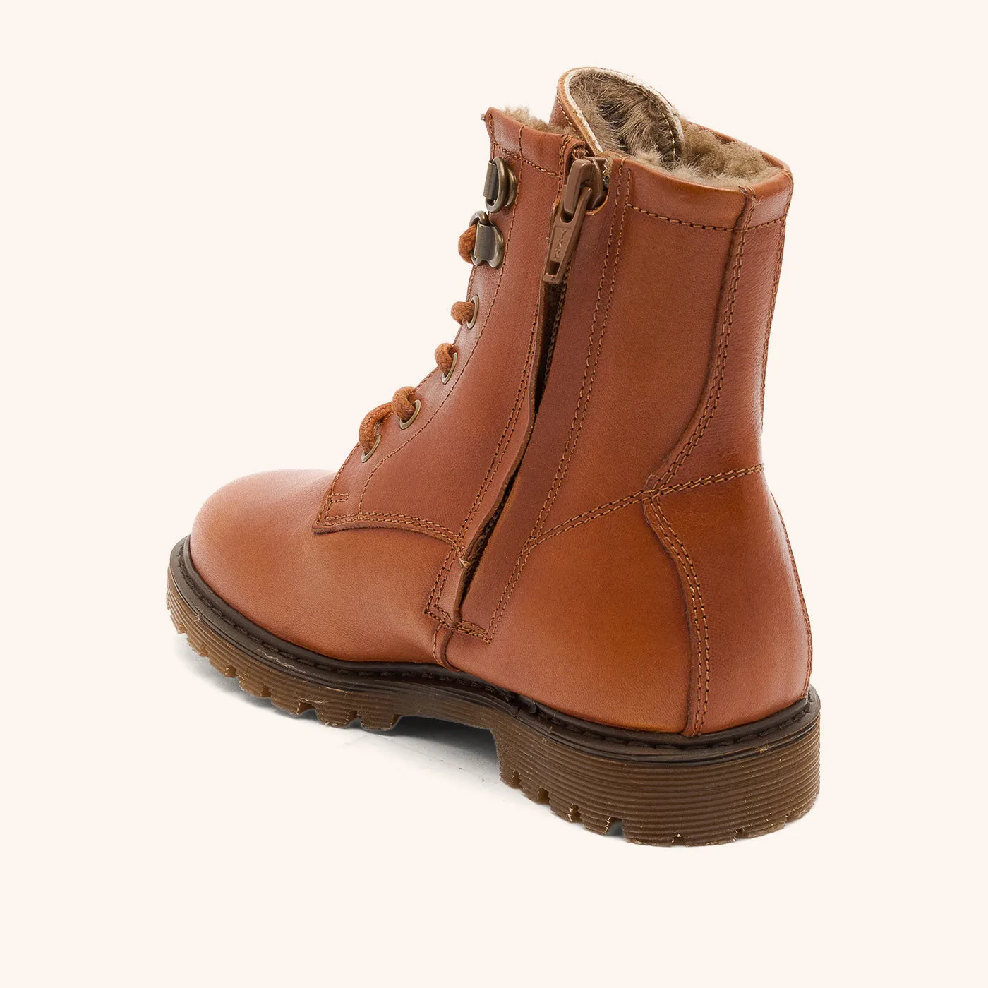 Bisgaard Maia Lamb vinterstøvle cognac