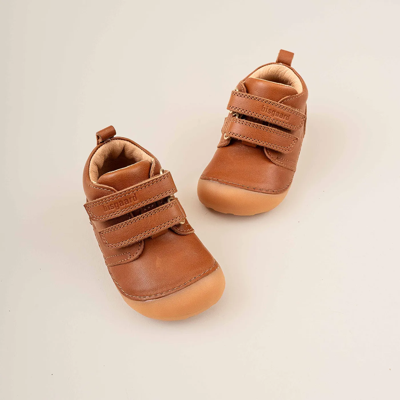 Bisgaard Barefoot Carter begyndersko cognac ruskind