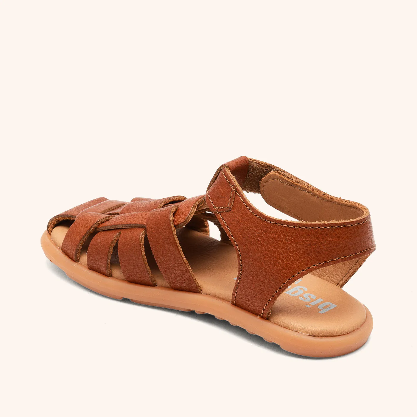 Bisgaard Alison barfodssandal cognac læder