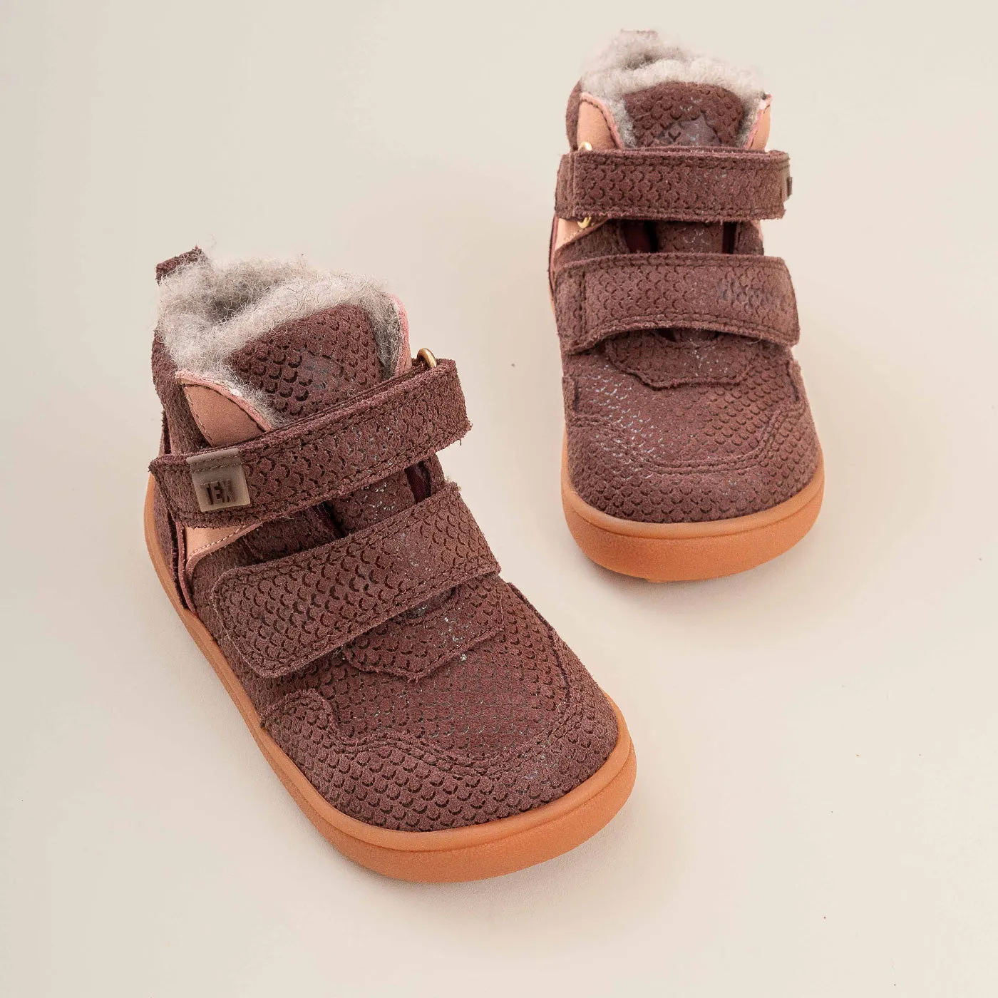 Bisgaard Barefoot Becky Tex barfodssko plum vandtæt