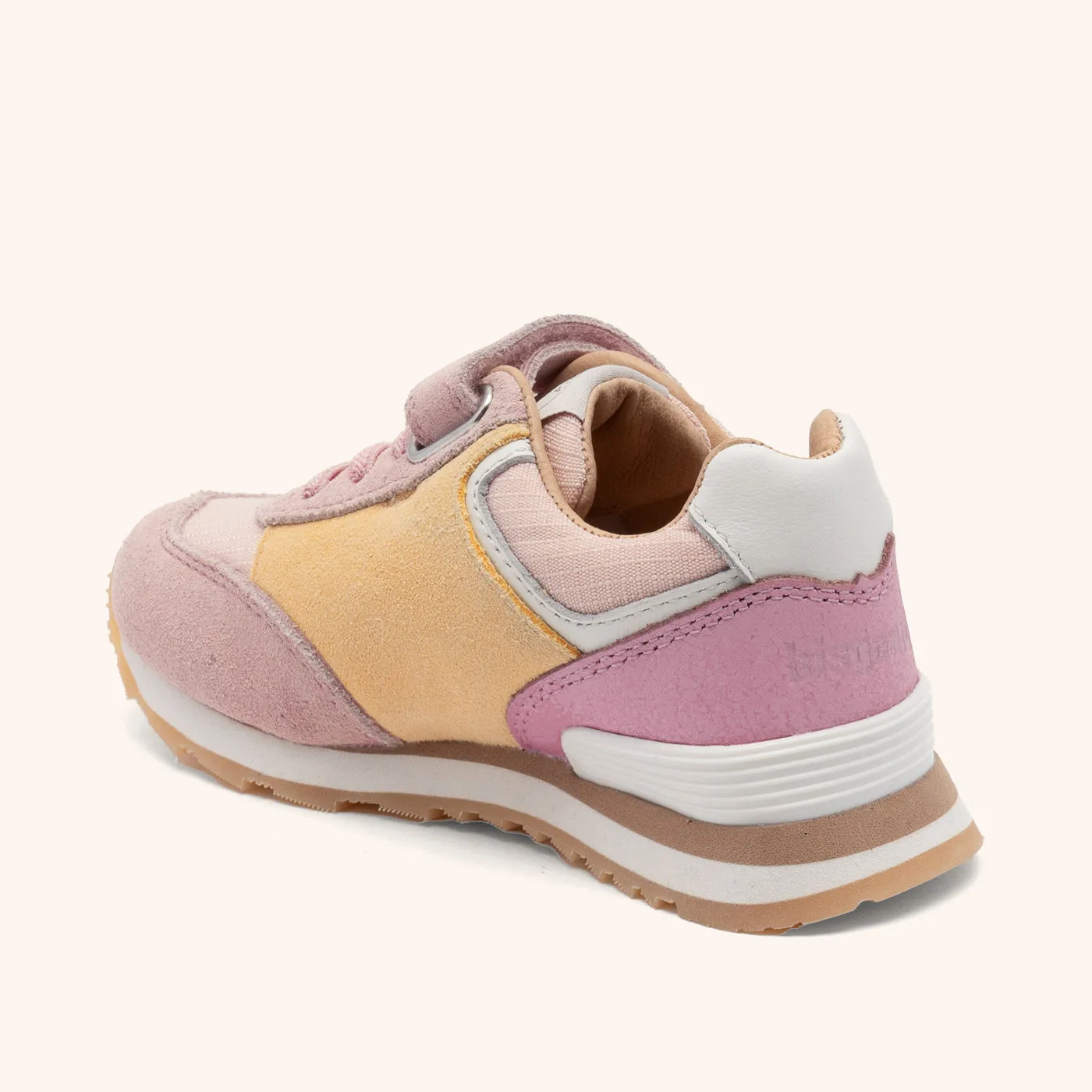 Bisgaard Walde sneaker dusty rose med velcro