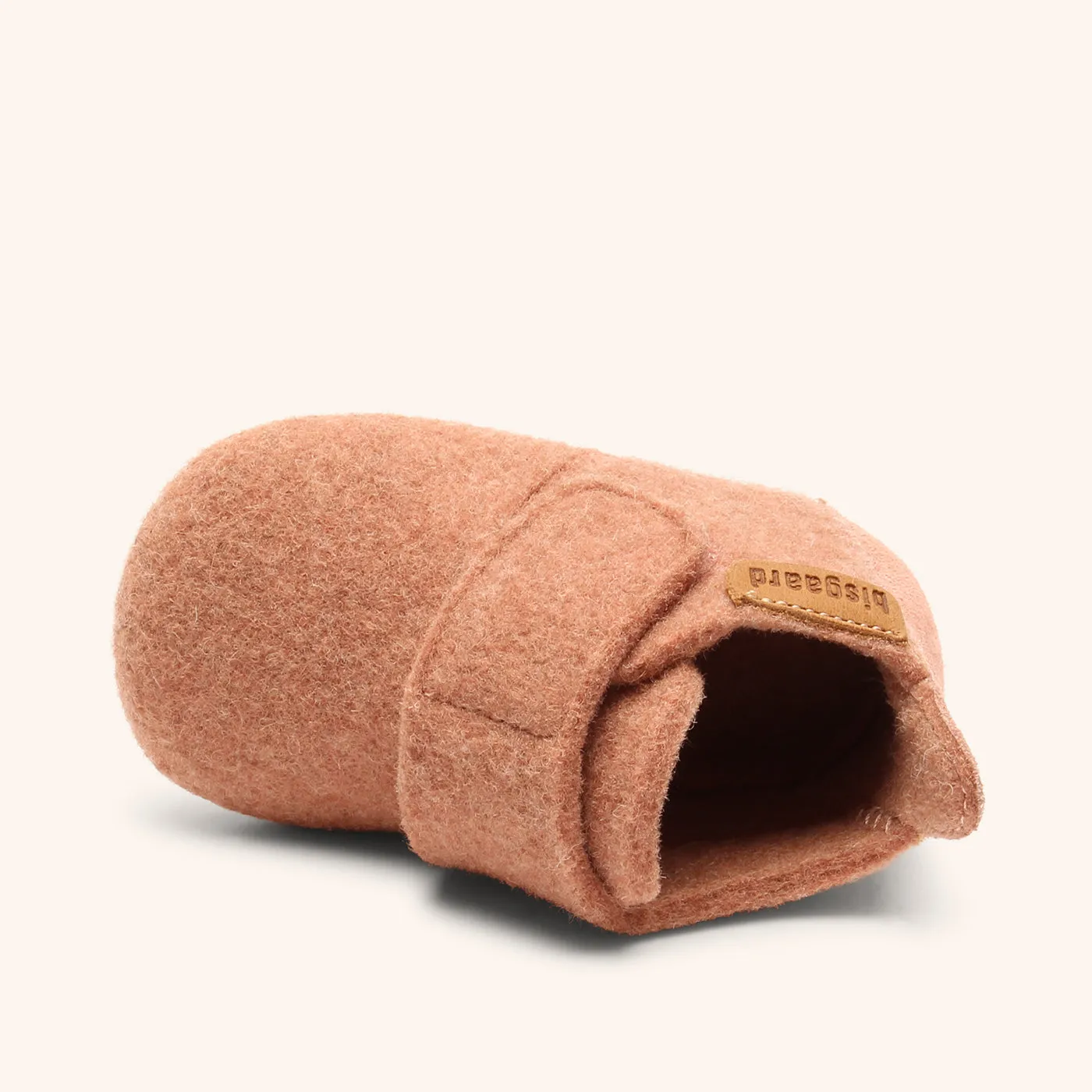 Bisgaard Baby Wool hjemmesko rose i uld