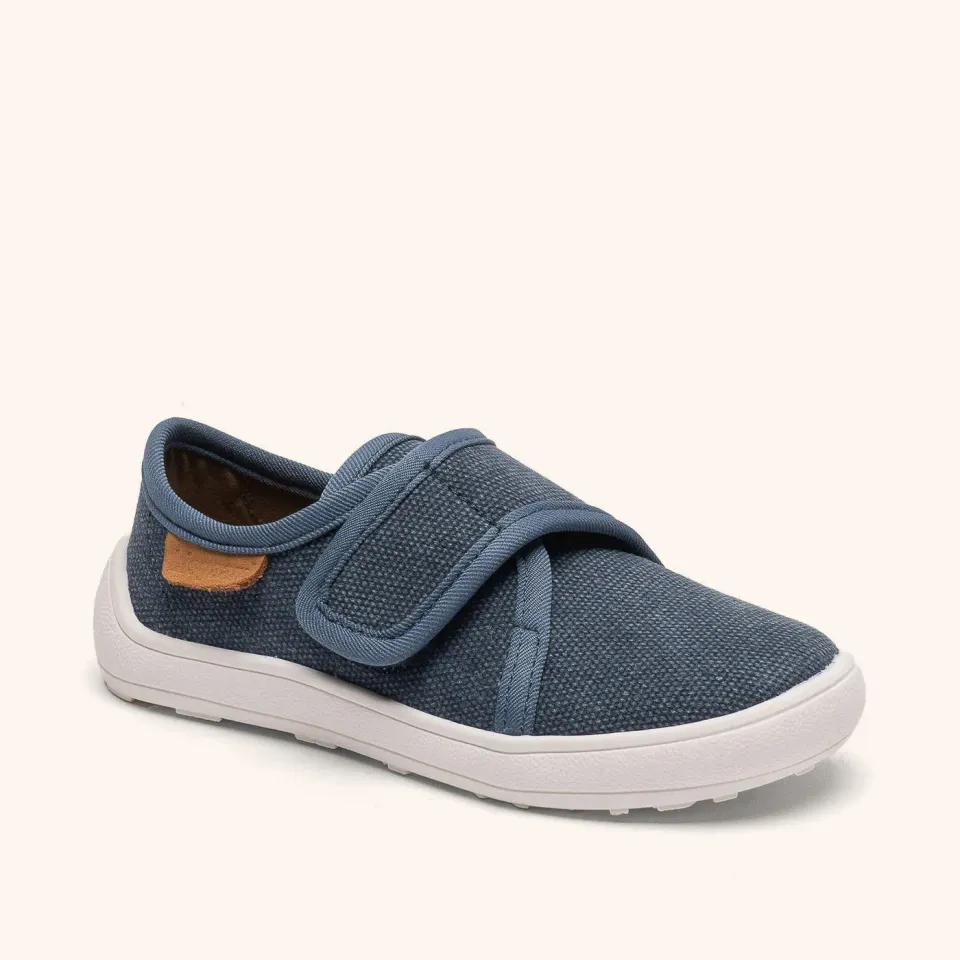 Bisgaard Pav hjemmesko navy – velcro