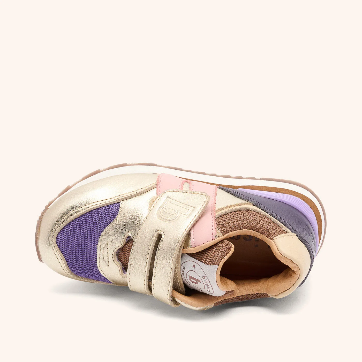 Bisgaard Winston sneaker gold ruskind