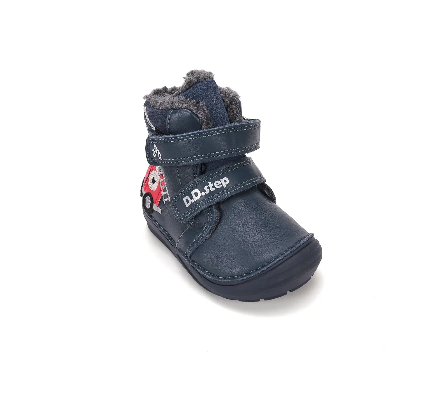 DD Step W071-62477 vintersko til dreng varm