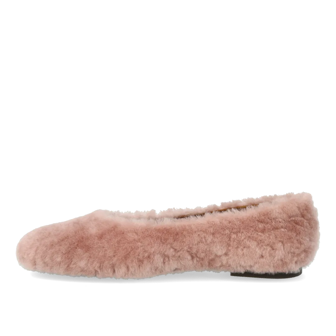 Angulus Ballerina lammeuldspels firkantet beige